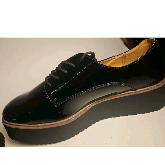 MADDEN Girl “Written” Black Platform Oxford Shoes 11M–Y2K Cottage Boho Barbie[2D - Picture 2 of 8